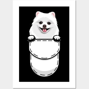 Pomeranian Pocket Dog Posters and Art